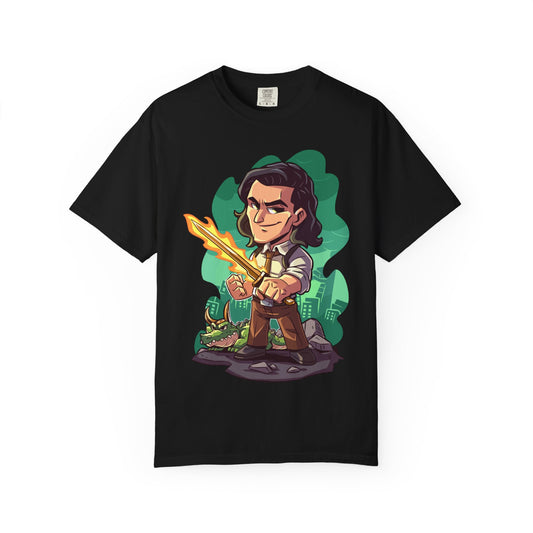 Loki-Inspired Trickster God T-Shirt | UrbanDripClothing
