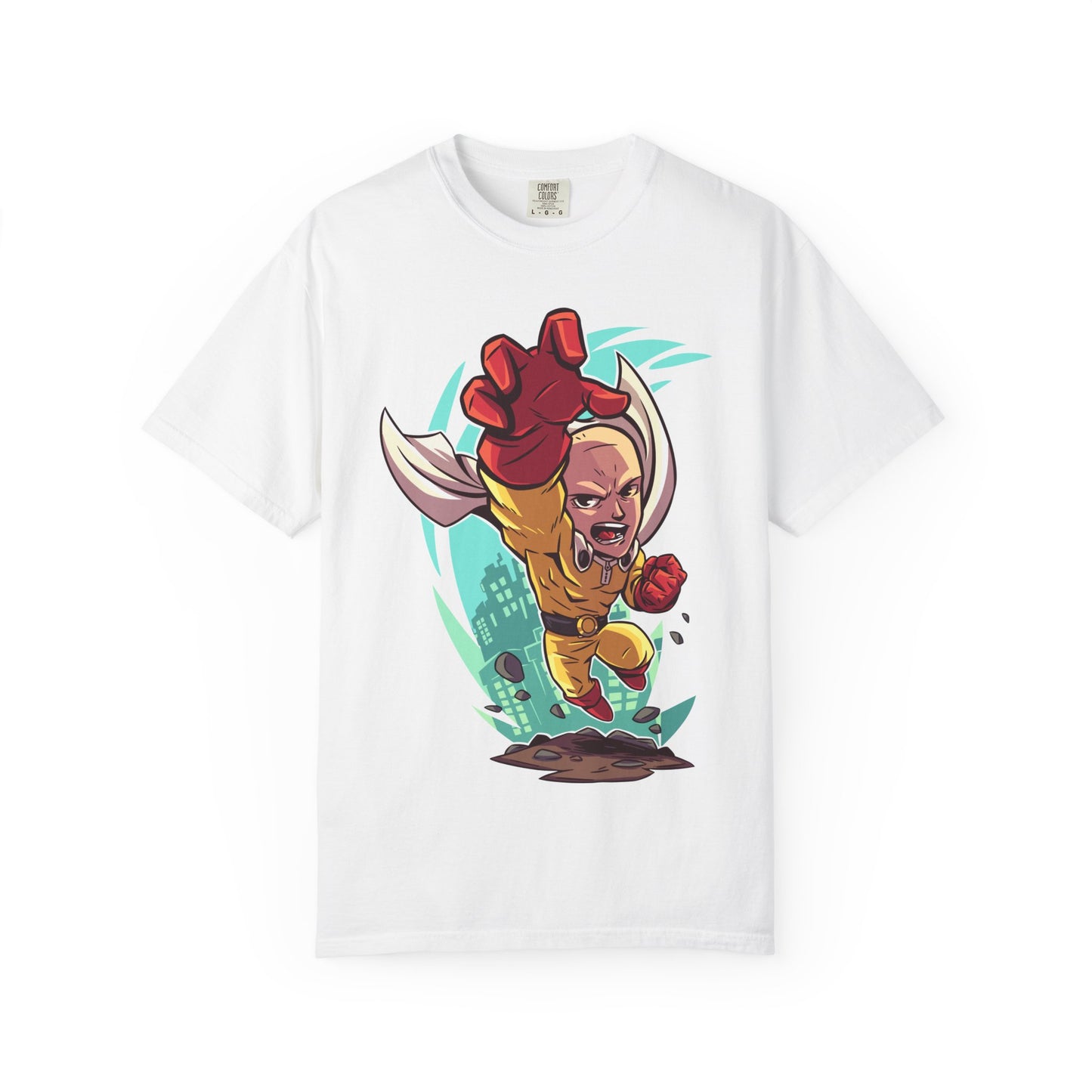 One Punch Man-Inspired Hero T-Shirt | UrbanDripClothing