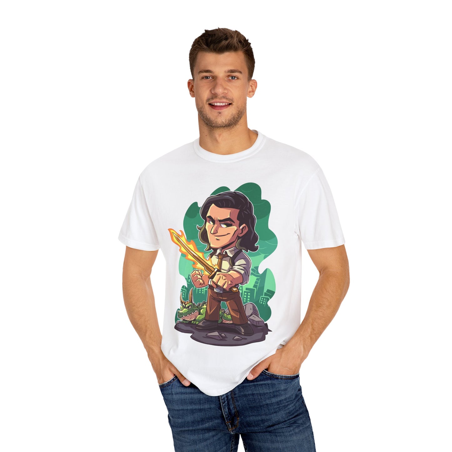 Loki-Inspired Trickster God T-Shirt | UrbanDripClothing