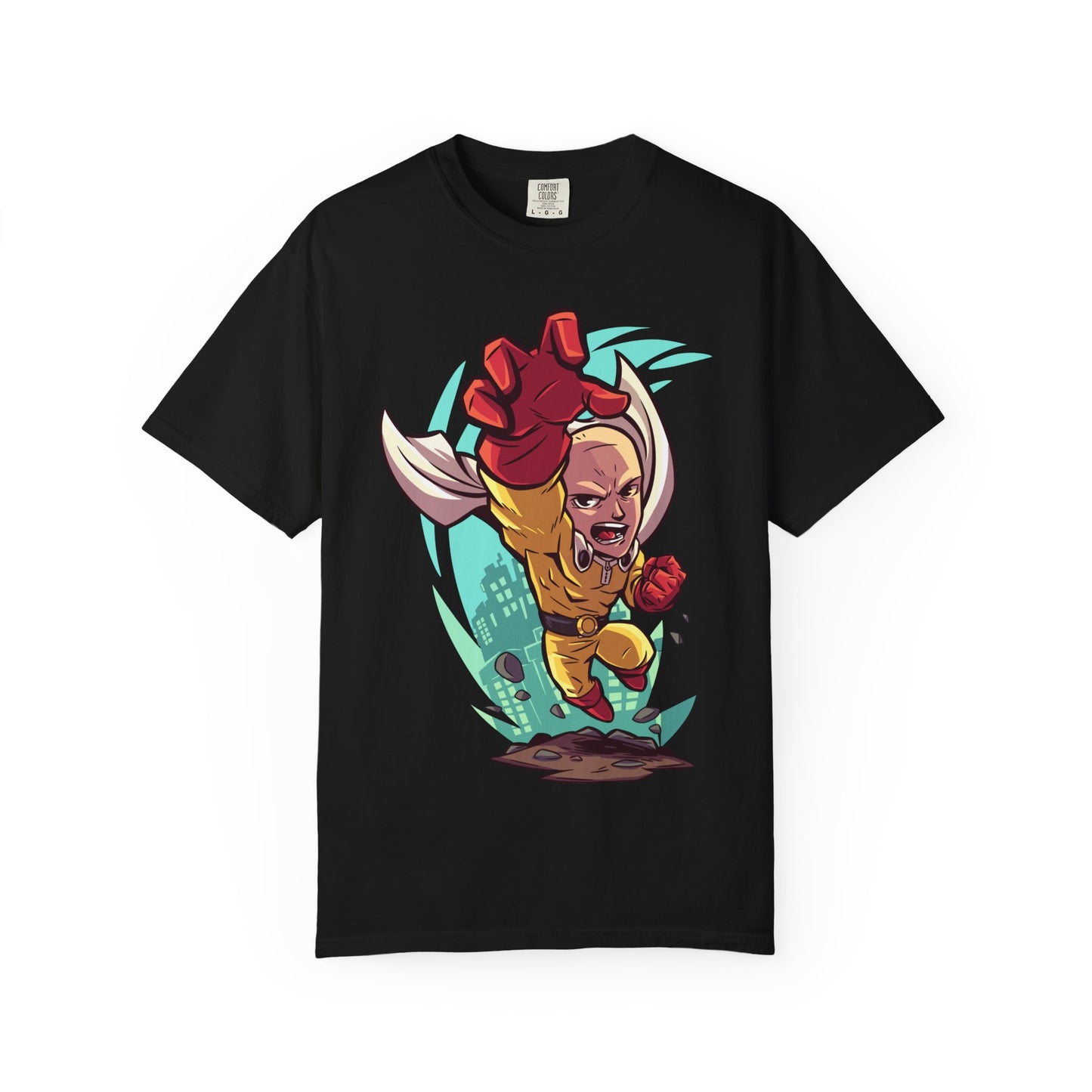 One Punch Man-Inspired Hero T-Shirt | UrbanDripClothing